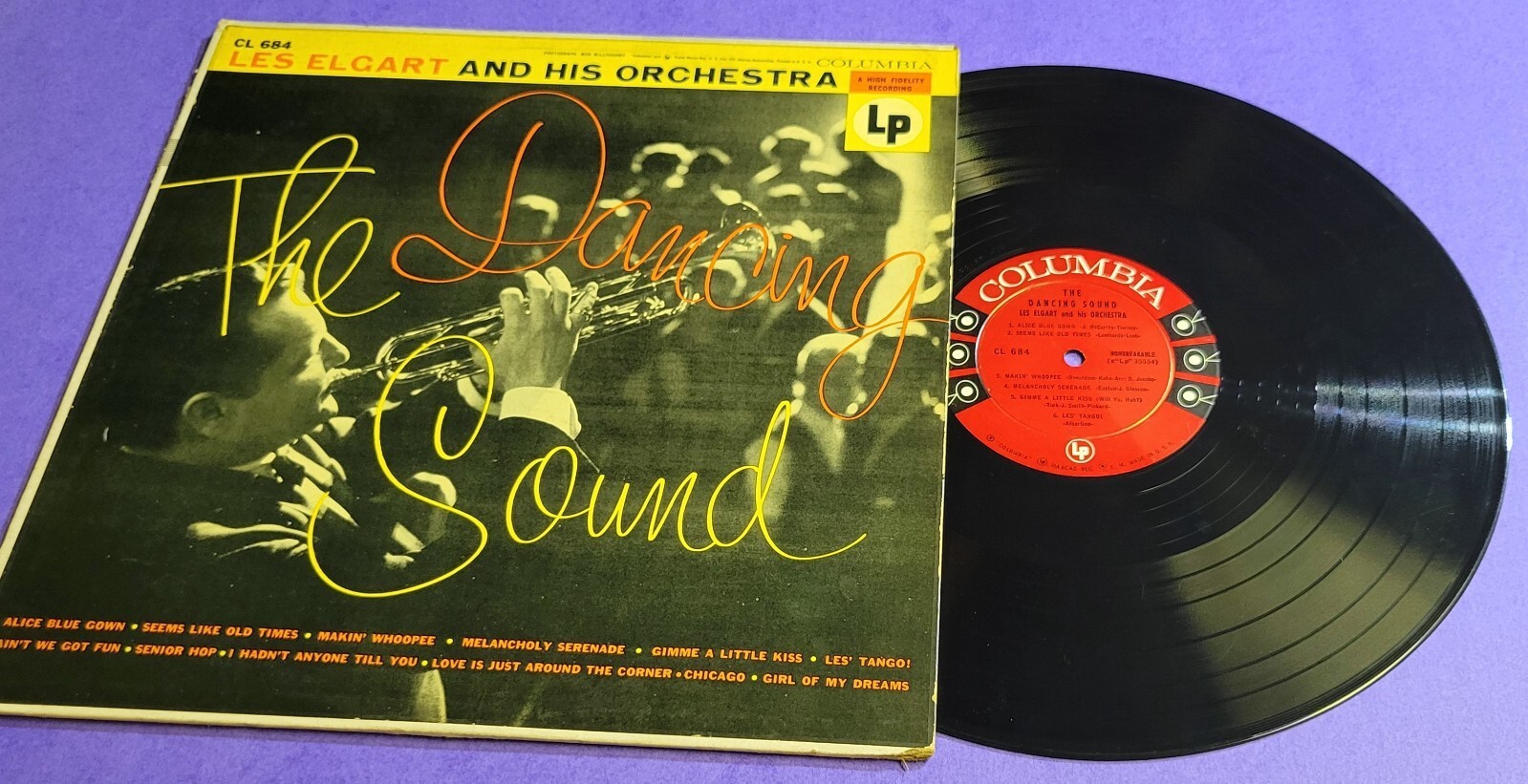 Les Elgart and His Orchestra - The Dancing Sound - Columbia Records Viny... - $5.93