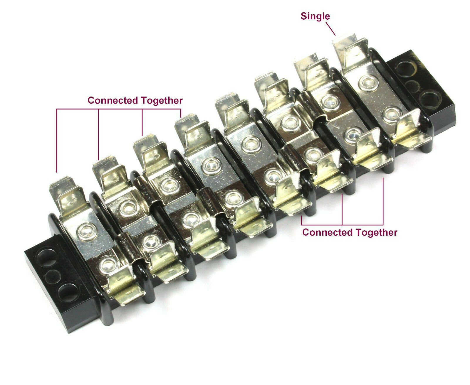 2pcs Marathon Kulka Heavy Duty 8 Positions Connector,  20 Amps, 300v - $12.75
