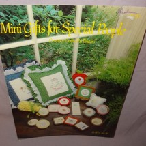 Mini Gifts Special People Cross Stitch Leaflet 20 Country Crafts 1981 Patterns - $9.99