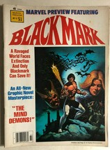 Marvel Preview #17 BLACKMARK (1979) Marvel Comics B&amp;W magazine VG+ - £11.96 GBP
