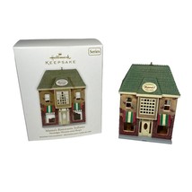 2012 Hallmark Keepsake Nostalgic Houses and Shops Mamas Ristorante Itali... - $11.92