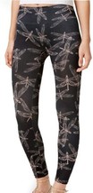 First Looks Women&#39;s Graphic Dragonfly Seamless Leggings, Medium/Large - $29.70