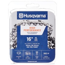 Husqvarna 531300446 H-37 Chainsaw Chain, 16 Inch, Orange/Gray - $42.99