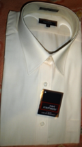 Men Shirt Carl Michaels Full Fit  Size 16  Short Sleeve - $12.00