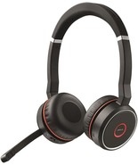 Jabra Evolve 75 Ms Wireless Headset, Stereo - Includes Link, All Day Bat... - £216.63 GBP