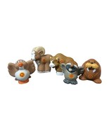 5 Fisher Price Little People Alphabet Animals N Q Quail U Urial W Walrus... - £9.88 GBP