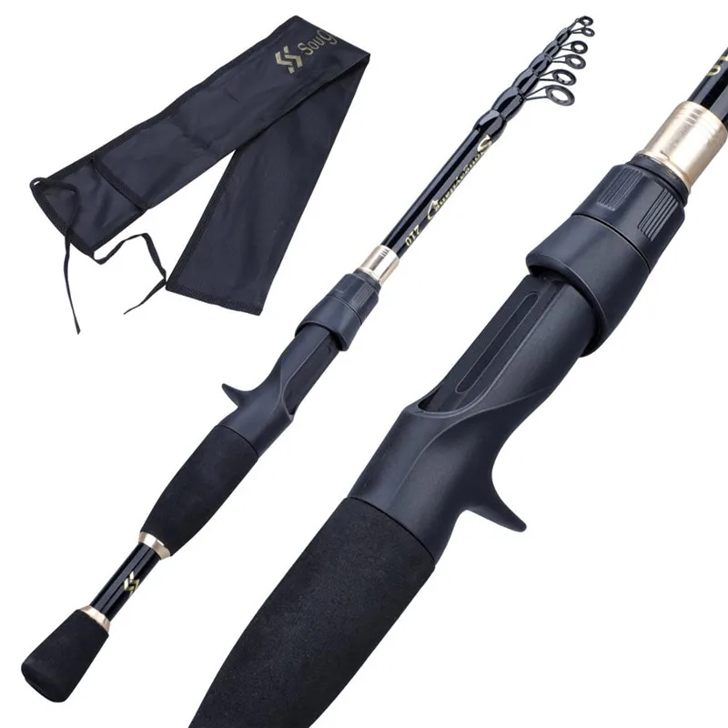 Sporting SouAilang Telescopic Fishing Rod Ultralight Weight Spinning/Casting  Fi - £31.97 GBP