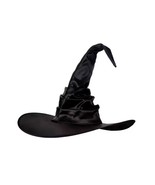 Witch Hat for Women Halloween Costume Accessory Black Cone Wide Brim Cos... - $574.73 MXN