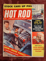 RARE HOT ROD Magazine September 1957 Stock Cars Lincoln powered Model A - £16.14 GBP