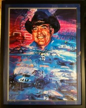 Carroll Shelby Framed Collage Poster Certified Autograph - £782.69 GBP