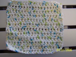 Handcrafted Crocheted 100% Cotton Dishcloths - $5.00