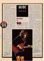 Angus Young Clipping Magazine Photo orig 1pg 8x10 L3269 - £3.92 GBP