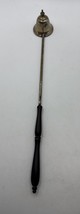 GORHAM Antique STERLING SILVER Ebony Handle #760 BELL CANDLE SNUFFER - $33.66