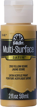 Folkart Multi-Surface Paint in Assorted Colors (2 Oz), 2910, Yellow Ochre - $13.38