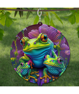  Frog Family WindSpinner Wind Spinner 10&quot; /w FREE Shipping - $34.30 CAD