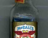 McCall&#39;s Genuine Vodka Empty Glass Mini Bottle Alabama Tax Stamp - $11.88