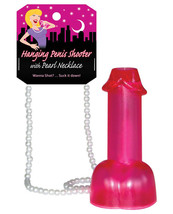 Hanging Penis Shooter W/pearl Necklace - $5.25