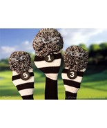 Hot Golf Head Covers Pom Longneck full set 1 3 5 Fits TaylorMade SLDR r1... - £39.99 GBP