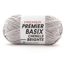 Premier Basix Chenille Brights Yarn-Fog 2126-15 - £13.56 GBP