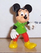 Disney Mickey Mouse Pvc Figure By Bully Vhtf Vintage - £11.31 GBP