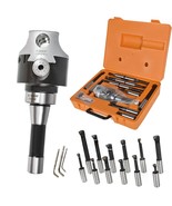 12-Pack 3In Boring Head R8 Shank 3/4In Carbide Boring Bar Set Milling - $154.84 CAD