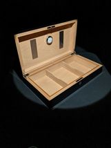Elie Bleu Stars & Stripes "  Cigar Humidor 110 Count NIB Made in France NIB image 2
