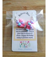 Cute Pastel, Up &amp; Away Balloon earrings, Resin earrings for the birthday... - $13.60 CAD