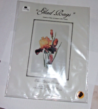 The Silver Lining Cross Stitch Pattern Glad Rags Gold/Red Iris 1999 - £4.66 GBP