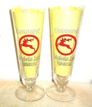 2 Diebels Alt Issum Dusseldorf Altbier Shattered 7/20L German Beer Glasses - $24.95