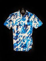 Robert Graham Chambers  Colorful Short Sleeve - Men's Classic Fit Medium Size image 2
