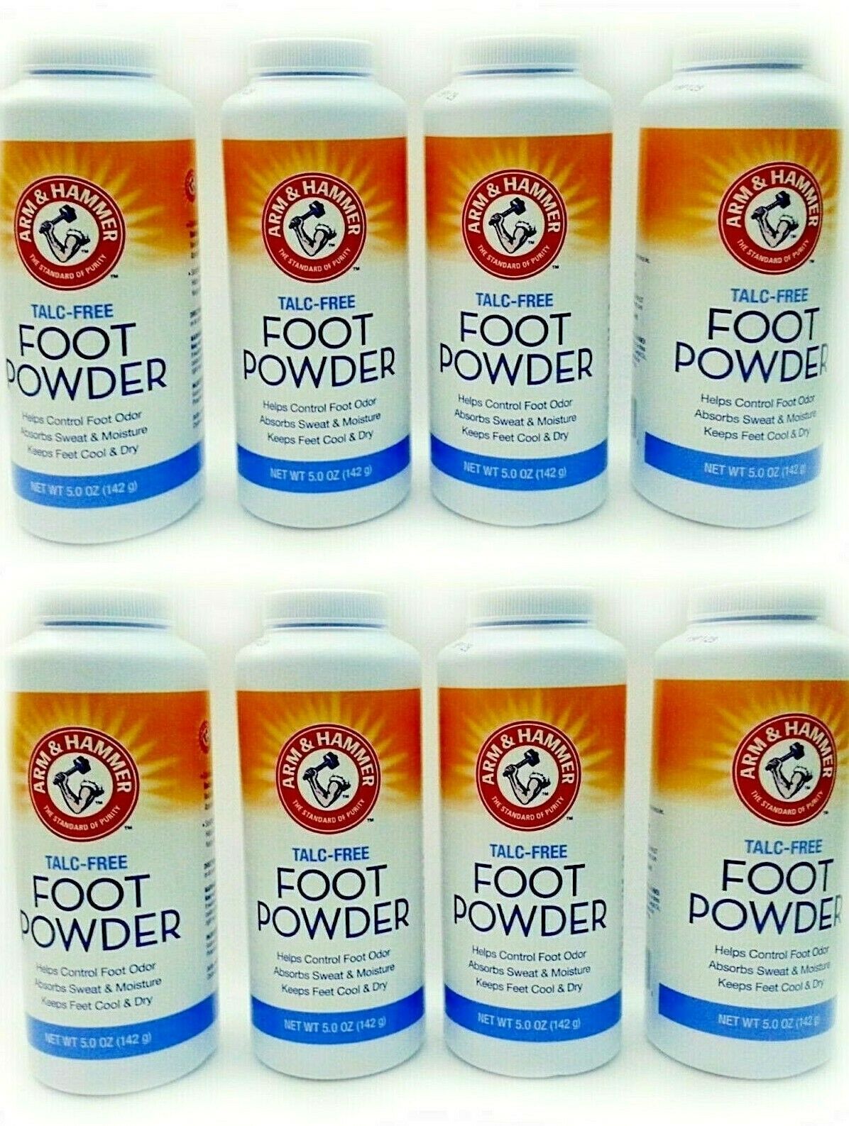 Arm &amp; Hammer Talc-Free Foot Powder Odor Control Corn Starch 5.0 oz Ea BR... - $8.90+