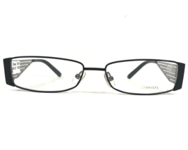 Diesel Eyeglasses Frames DV0127 D8V Black Gray Rectangular Full Rim 52-15-140 - $65.24