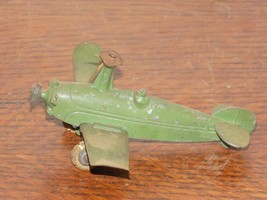 Vintage Tin Toy Single Engine Tootsie Toy Airplane - $830.43 MXN