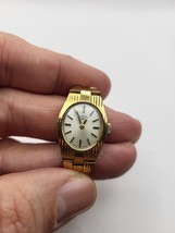 VTG Rotary Ladies Watch Swiss Gold 22mm Manual 17 Jewel AS 1977-2 Cal Movement - £74.22 GBP