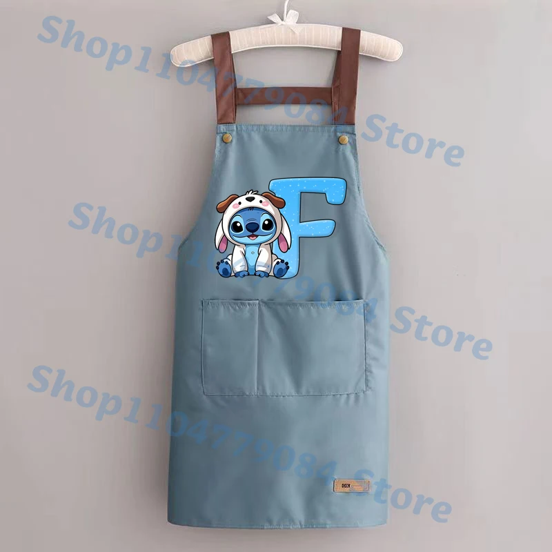 Disney Stitch Kitchen Waterproof Oil Resistant Apron Men Women Fashion -... - $8.31 CAD