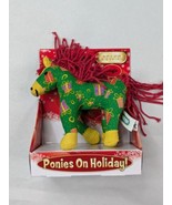 Breyer Ponies On Holiday JINGLE Mini Plush Beanie Stuffed Toy NIB Rare - £7.84 GBP