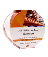 3M Reflective Tape (50mmx3m) - Red/White - £43.73 GBP