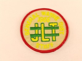 ✅ Patch 1966 General Wayne District PA JLT Staff Vintage BSA Boy Scouts - $19.79