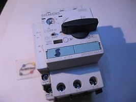 Siemens 3RV1021-4AA10 Motor Protector 11-16A w. Aux Contact Block - USED... - $18.99
