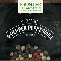Frontier Co-op Peppermill Gourmet 4 Pepper Blend, Kosher, Non-irradiated | 1 ... - $33.58