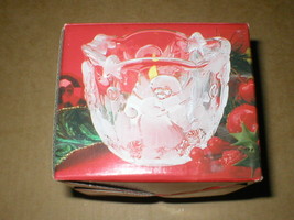 MIKASA HOLIDAY LIGHTS&quot; ANGEL VOTIVE BOWL CANDLE HOLDER W/ Tealight NIB S... - £9.55 GBP