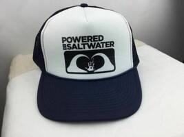 Powered By Saltwater  Otto Collection Adjustable SnapBack Blue  Hat Cap - £14.92 GBP