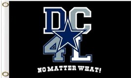Dallas Cowboys 4L Flag 3X5 Ft Polyester Banner USA 90x150cm - $20.00
