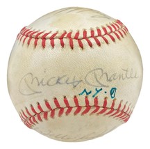 New York Yankees Greats Signed Official AL Baseball Mantle &amp; More BAS AC61977 - £992.34 GBP
