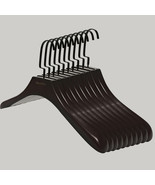 Aquintha Clothes hangers Natural Wooden Coat Hangers, 10 Pack  - $23.31 CAD