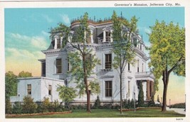 Governor&#39;s Mansion Jefferson City Missouri MO Postcard N06 - £2.34 GBP