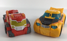 Playskool Heroes Transformers Jumbo Heatwave Bumblebee 9&quot; Action Figure Toys Lot - $41.53