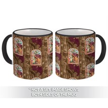 Wine Picture : Gift Mug Still Life Bottles Barrel Cellar Retro Kitchen F... - $15.90
