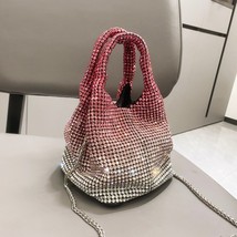 Handle Rhinestones Evening clutch Bag Purses and handbag  Designer hobo  bag Shi - £82.38 GBP