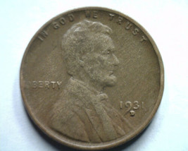 1931-D LINCOLN CENT PENNY EXTRA FINE / ABOUT UNCIRCULATED XF/AU NICE COI... - $24.00